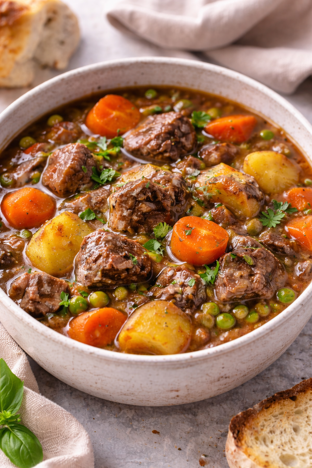 Rich & Hearty Red Wine Beef Stew